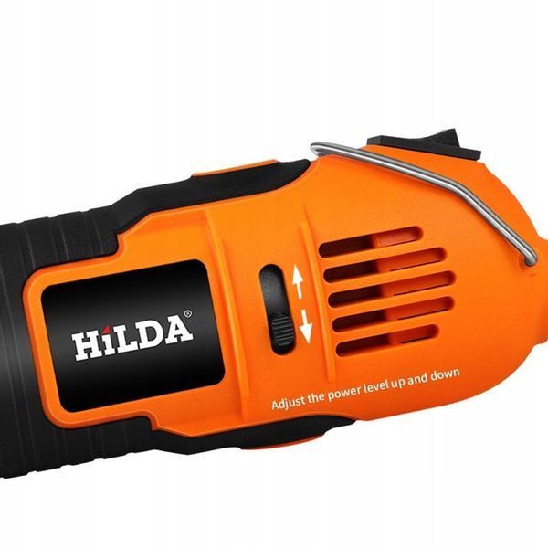 Пряма шліфмашина гравер Hilda ! 350 Вт + гнучкий вал MGT-57518 фото
