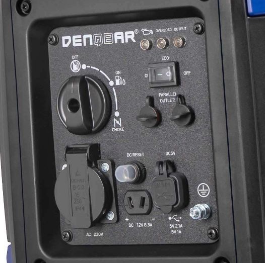 Генератор бензиновий інверторний DENQBAR DQ2000 однофазний, 2000 Вт. PWT-5470 фото