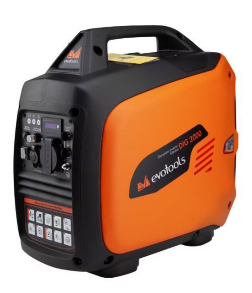 Генератор інверторний 2.3 кВт бензиновий Evtools DIG 2000 4-тактний OHV PWT-681901 фото