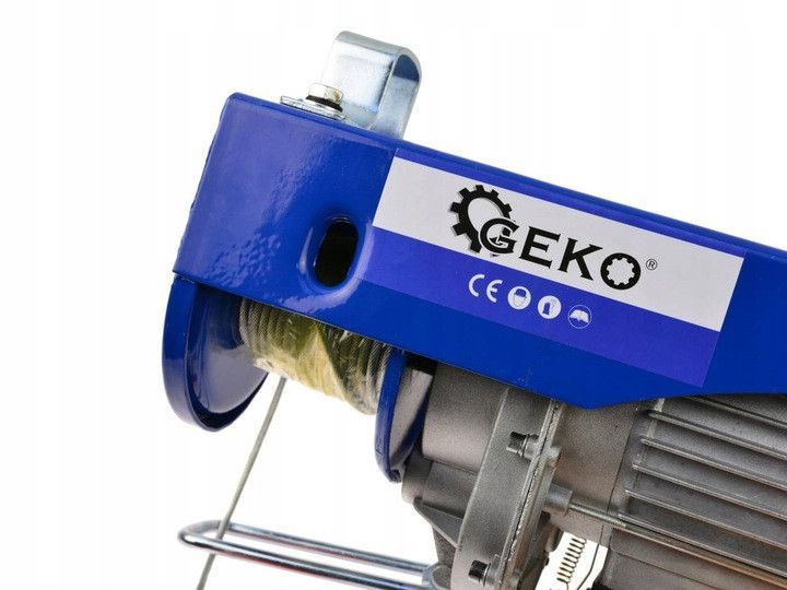 Електроталь Geko 500/1000 кг ! 2000 Ватт - 12/6 м (на пряму/через блок) MGT-857248_cpa фото