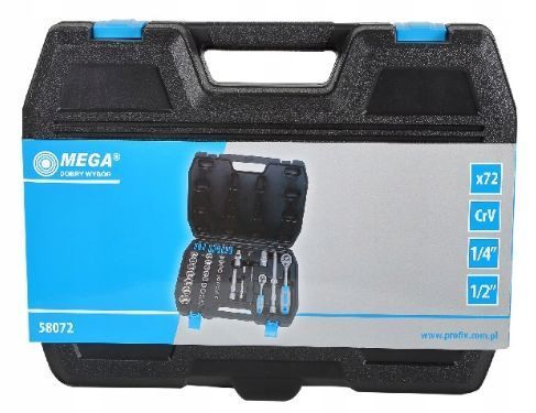 Набір інструментів Mega M58072 72 шт MGT-M58072 фото
