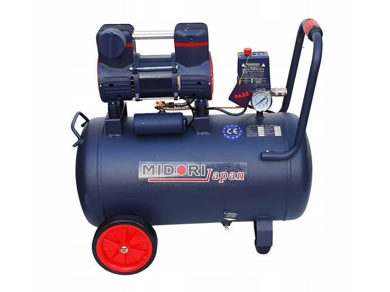Безмасляний компресор Midori MJ1002OD, 24л, 8 Бар PWT-MJ1002OD фото