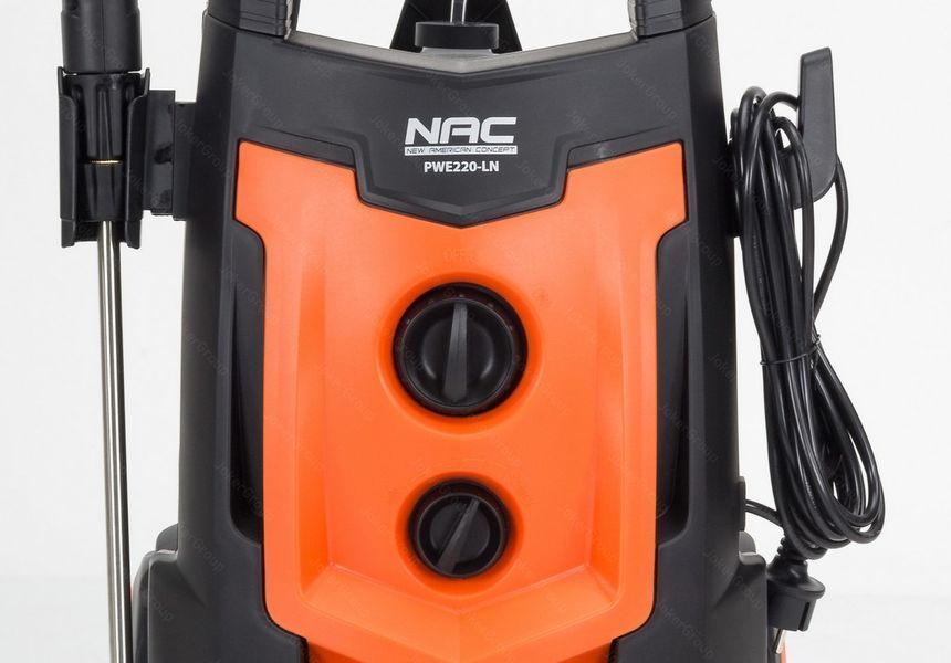 Електромийка з колесами NAC 1700 Вт 130 бар мийка високого тиску апарат для миття авто та доріжок міні-мийка для дому та авто IMP-38674_max фото