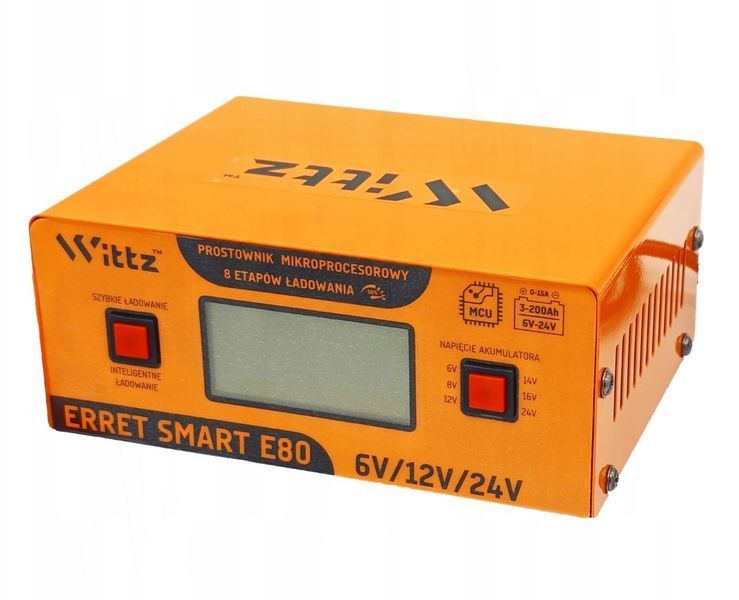 Зарядное устройство 6-120Ач 10А Erret SMART E80 MGT-E80 фото