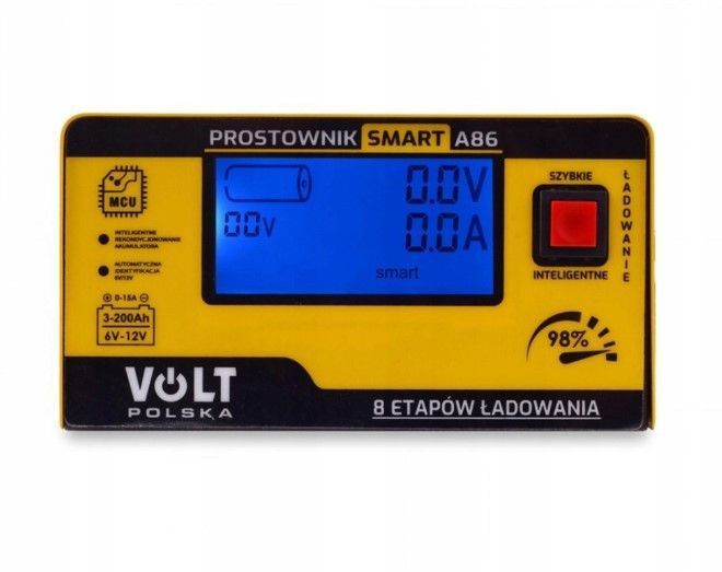 Зарядное устройство автомобильное 10А 6V/12V Volt SMART MGT-A86 фото