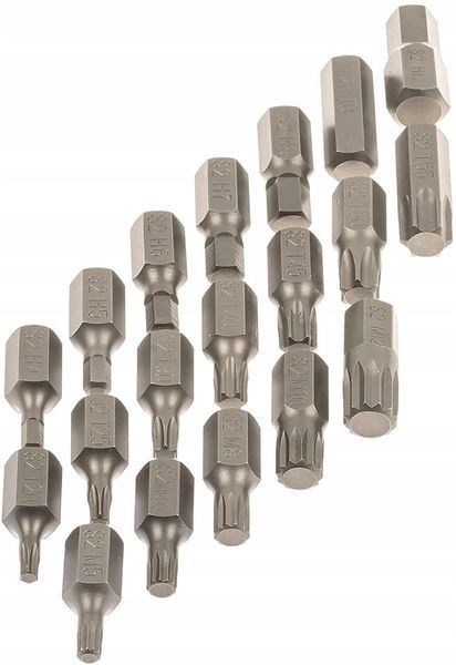 Набор бит 40 шт. в кейсе Vorfal V08070 TORX IMBUS HEX SPLINE XZN MGT-V08070 фото