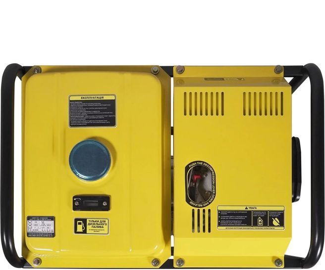 Генератор дизельний QUBE QED4000X 2.9-3.2 кВт, ручний старт PWT-QED4000X фото