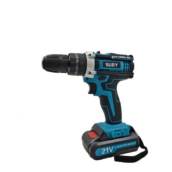 Шуруповерт аккумуляторный SUBY BLUE 21V 1400 об/мин Li-ioN гарантия год MGT-GEKO_H634 фото