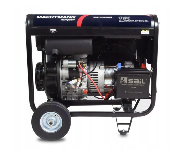 Дизельний генератор 6.5-7.0 кВт Machtmann DP-7090 PWT-DP-7090 фото