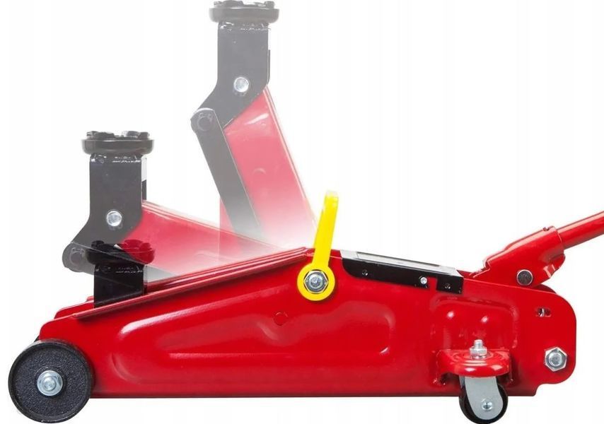 Підкатний домкрат для легкового автомобіля Bizon 2000 2 т 130-300 мм домкрат із низьким профілем для гаража MGT-REGERG4RGE3 фото