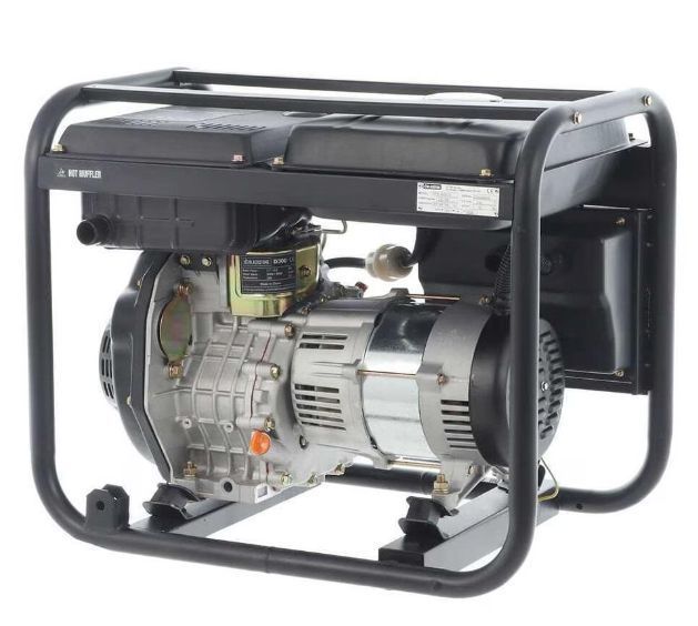 Генератор дизельний однофазний 2.9-3.2 кВт ручний старт Blackstone PWT-K601038 фото