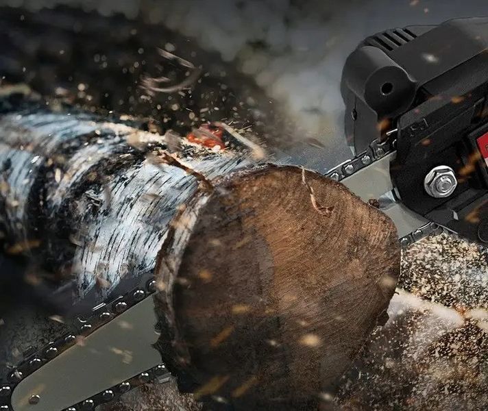 Міні-пила акумуляторна Basehome гілкоріз маленький + МАСЛО для шини 6 дюймова MGT-BH0022 фото