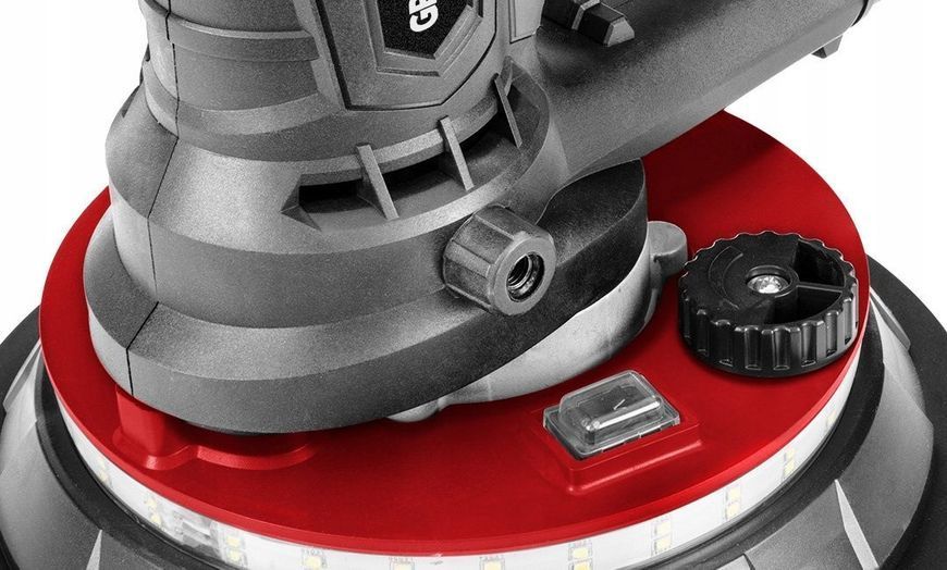 Шліфувальна машина для стін Graphite 1.4 кВт, регулювання обертів MGT-59G263 фото