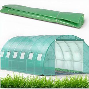 Теплиця для раннього врожаю Shark Tools 18 m&sup2; 600 х 300 х 200 см парник ангарного типу теплиця для овочів IMP-SHT004525 фото