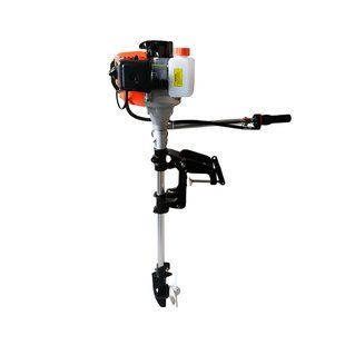 Бензиновый лодочный двигатель Haotoka HT-OB3.5 4 л.с. 2-тактный лодочный мотор с ручным запуском IMP-HT-OB4 фото