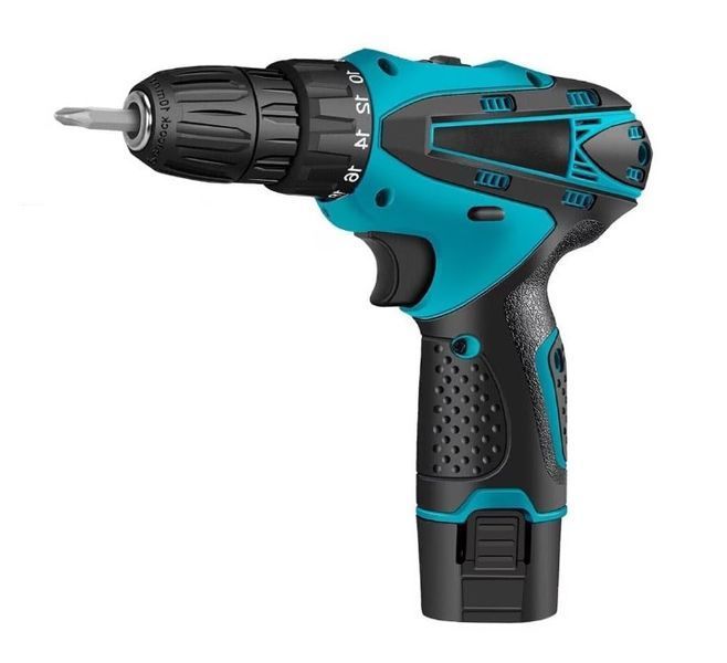 Шурупокрут акумуляторний DRILL DR-220 2 акумулятори 12 В шурупокрут у кейсі MGT-DR-220-039 фото