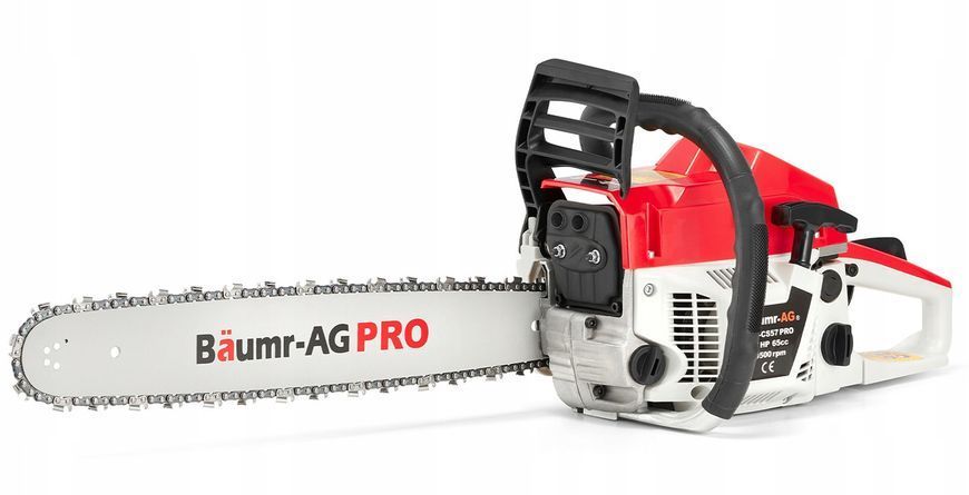 Бензопила с удлиненной шиной 50 см BAUMR-AG PRO CS57 PWT-CS57 фото