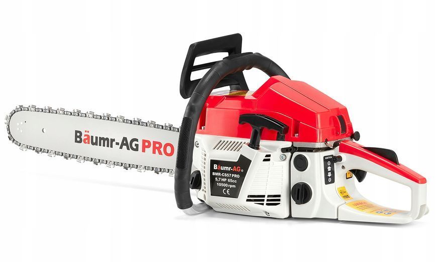 Бензопила с удлиненной шиной 50 см BAUMR-AG PRO CS57 PWT-CS57 фото