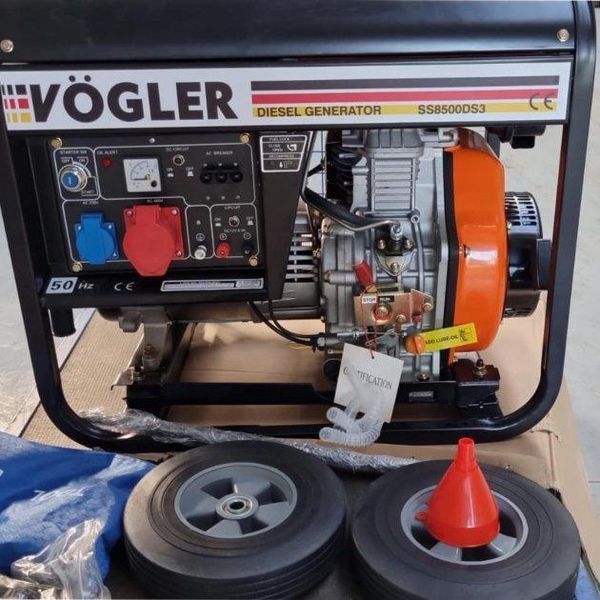 Генератор дизельний Vogler SS8500DS3, 5,5 квт PWT-64003 фото