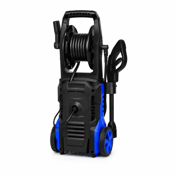 Мойка для авто и дорожек Costway EP23454DE-BL 1700 Вт 140 бар электрическая мойка для дачи мини-мойка высокого давления минимойка IMP-COSTWAY-1 фото