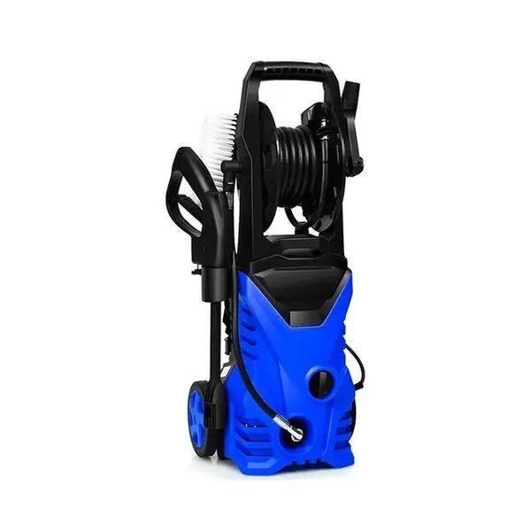 Мойка для авто и дорожек Costway EP23454DE-BL 1700 Вт 140 бар электрическая мойка для дачи мини-мойка высокого давления минимойка IMP-COSTWAY-1 фото