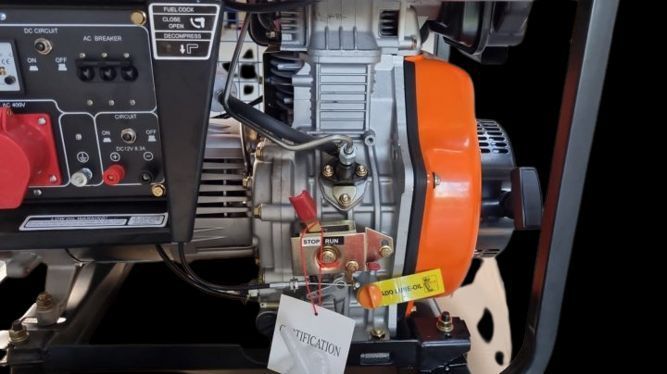 Генератор дизельний Vogler SS8500DS3, 5,5 квт PWT-64003 фото
