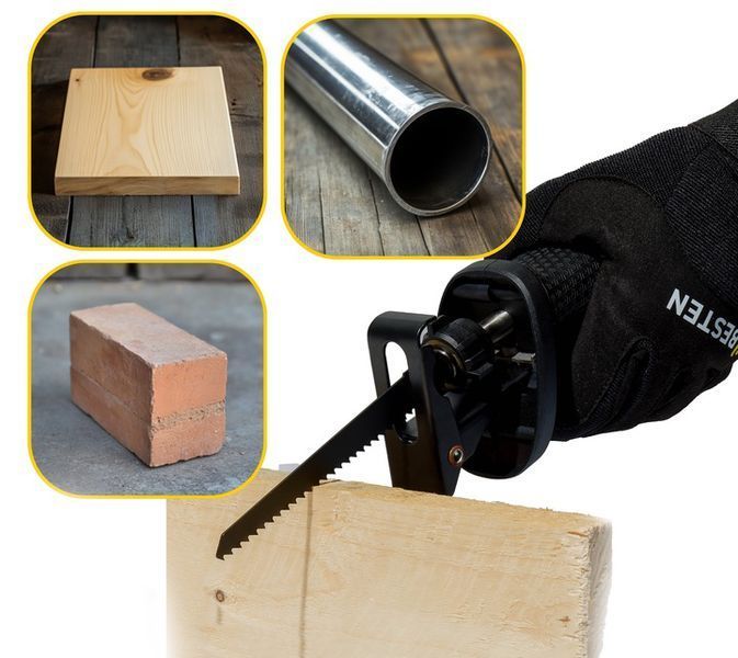 Пила електрична 1350 Вт. шабельна BESTEN BE0002541 MGT-AS345_cpa фото