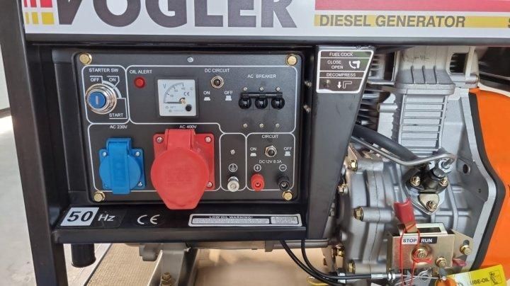 Генератор дизельний Vogler SS8500DS3, 5,5 квт PWT-64003 фото