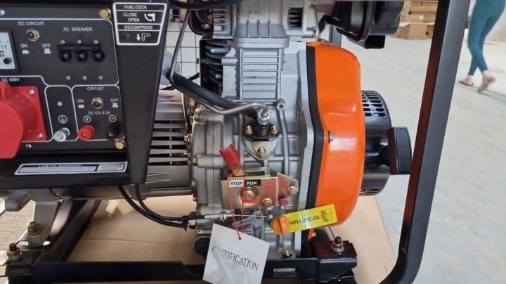 Генератор дизельний Vogler SS8500DS3, 5,5 квт PWT-64003 фото