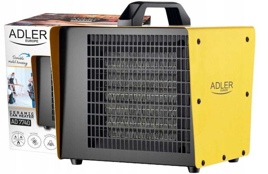 Напольный электрический тепловентилятор 2кВт ADLER AD77401 MGT-AD77401 фото