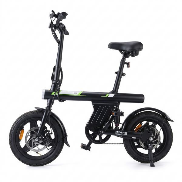 Cкладной электровелосипед Finbike 36V 6.0Ah Li-ion 25 км/ч электровелосипед со кладным рулем аккумуляторный велосипед PWT-FNK-250 фото