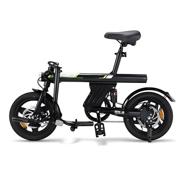 Cкладной электровелосипед Finbike 36V 6.0Ah Li-ion 25 км/ч электровелосипед со кладным рулем аккумуляторный велосипед PWT-FNK-250 фото