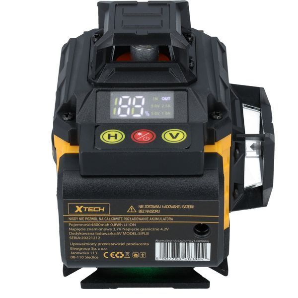 Рівень лазерний самовирівнювальний Xtech, 40 м MGT-Xtech590324 фото