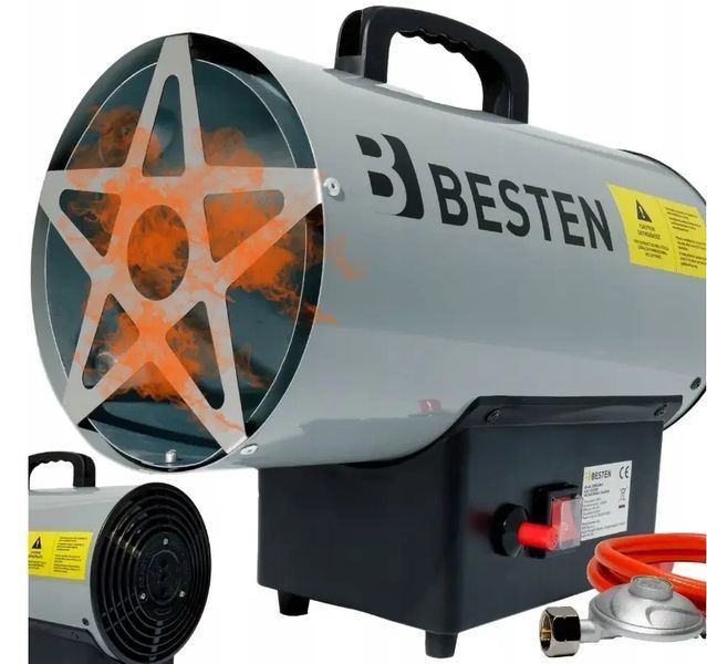 Теплова гармата газова BESTEN BE0025 обігрівач 20кВт PWT-BE0025 фото
