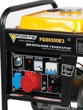 Генератор дизельный четырехтактный Forte FGD6500E3 MGT-FGD6500E3 фото