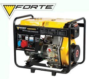 Генератор дизельный четырехтактный Forte FGD6500E3 MGT-FGD6500E3 фото