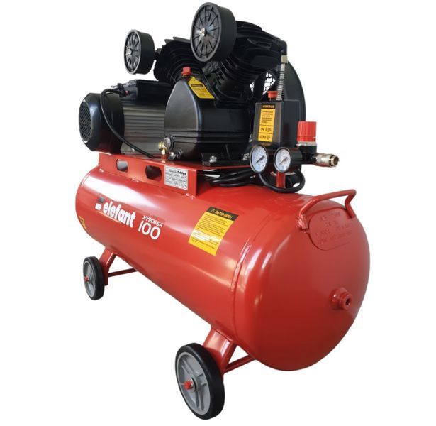 Компресор масляний 100л Elefant XY2065A-100 PWT-XY2065A-100 фото