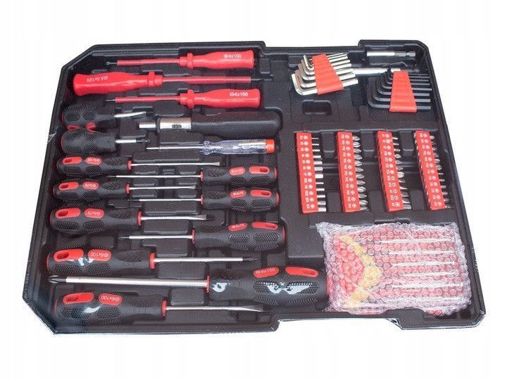 Набір інструментів Hedo Tools 4 в 1 - 186 професійний інструмент для ремонту авто MGT-54763 фото