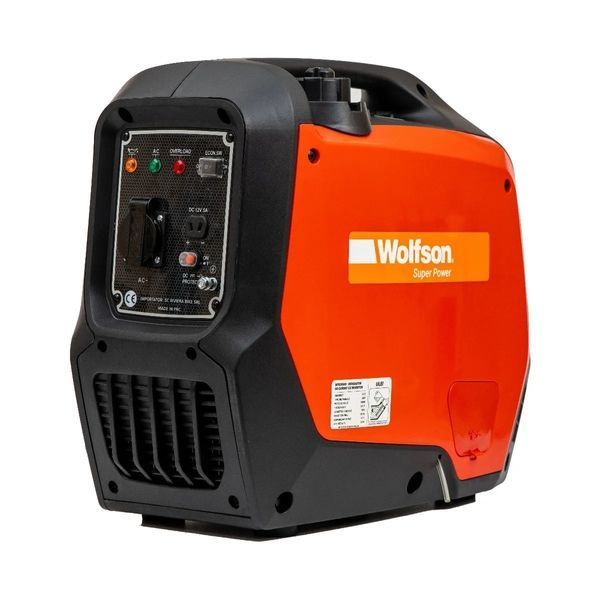 Портативний генератор струму 2 кВт, 3,5 к.с., бензиновий Wolfson WFS2000I PWT-WFS2000ITR фото
