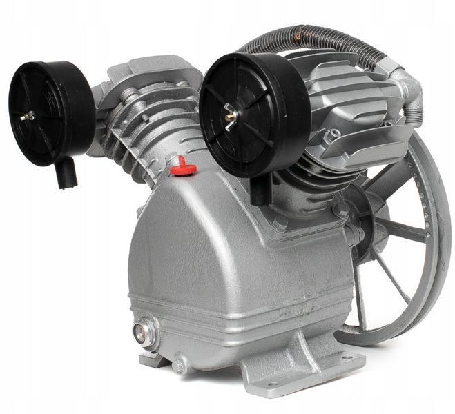 Компресорна головка Cyklon C100V2 7 бар 2 кВт 2 циліндри поршневий блок 50 мм MGT-C100V2 фото