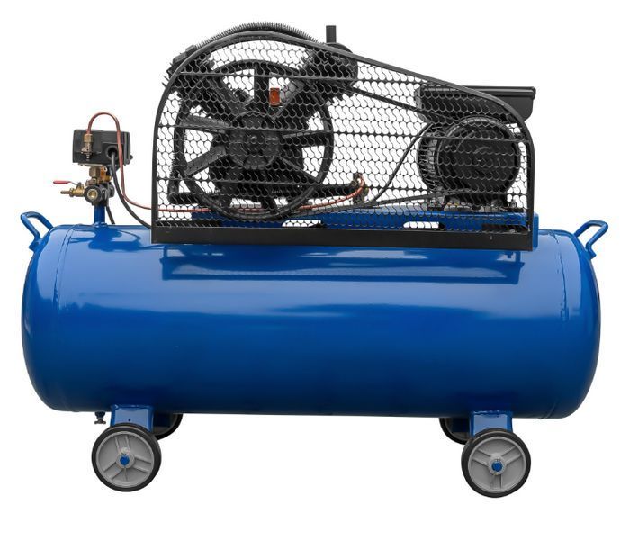 Компресор масляний DKD 100л, двопоршневий XY2065AT-100 PWT-XY2065AT-100 фото