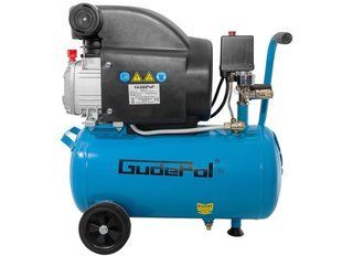 Компресор повітряний Gudepol ресивер 24 літрів гарантія 12 місяців PWT-Gudepol151 фото