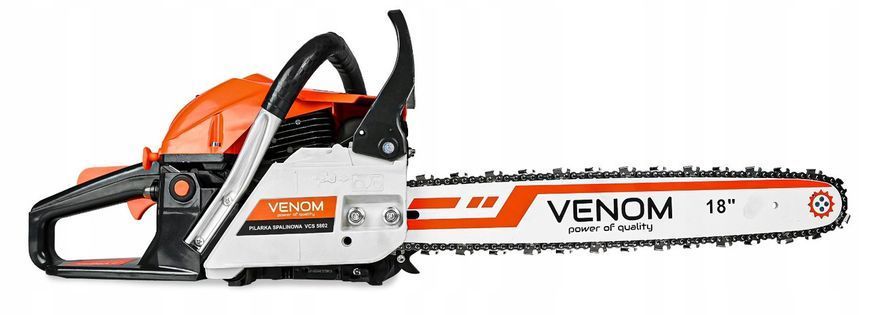 Бензопила VENOM VCS5802 40 см 5,9 л.с. 10000 об/мин 0,325" бензопила для обрезки веток PWT-VCS5802 фото