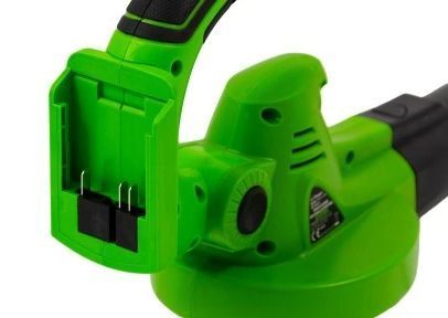 Акумуляторна повітродувка для саду Greenso G-UAO010 70 см 20В акумуляторний садовий повітродув MGT-G-UAO010 фото