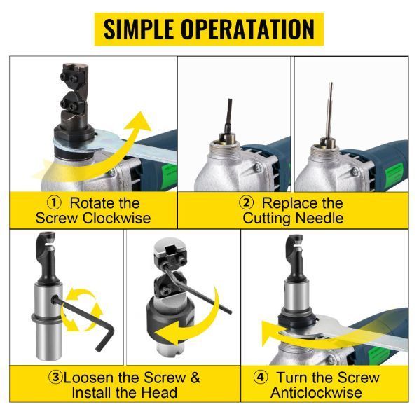 Електричні ножиці ElectricTools OB00371, 1000 Вт. MGT-OB00371 фото