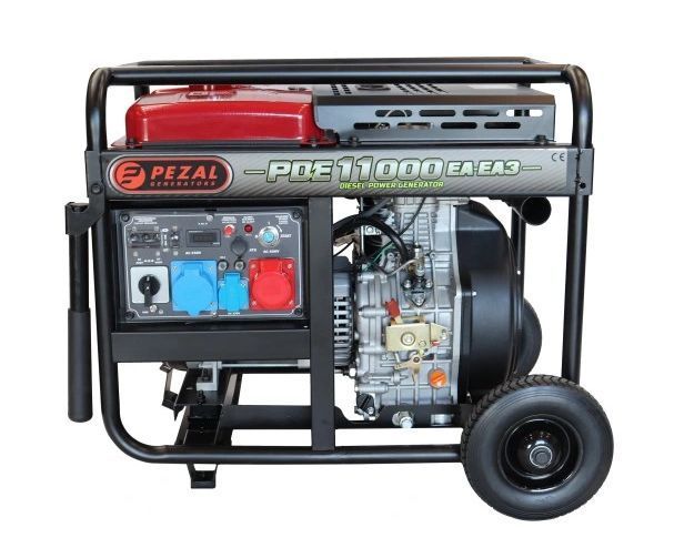 Генератор дизельний PEZAL PDE11000EA-EA, 6,5-7 кВт MGT-PDE11000EA-EA3 фото