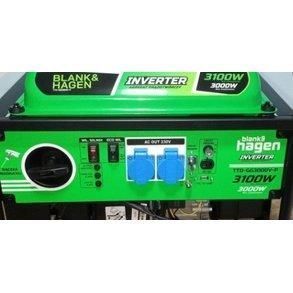 Инверторный бензиновый генератор Hagen TTD-GG3000V-P, 3.3 кВт PWT-54691 фото
