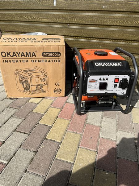Генератор бензиновый Okaуama PT-З500IO 212 куб.см 24 кг PWT-PT-З500IO фото