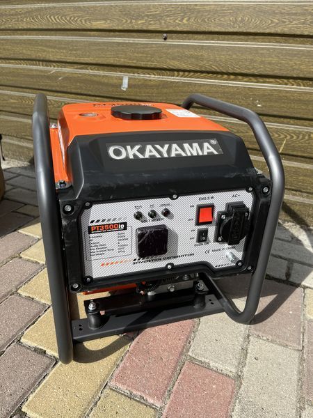 Генератор бензиновый Okaуama PT-З500IO 212 куб.см 24 кг PWT-PT-З500IO фото