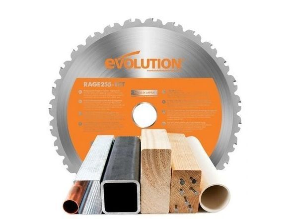 Пила торцювальна + лазер Evolution EVO-483914 1.8 кВт 5000 об/хв 255 мм MGT-EVO-483914 фото